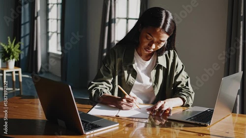 The Woman at the Desk