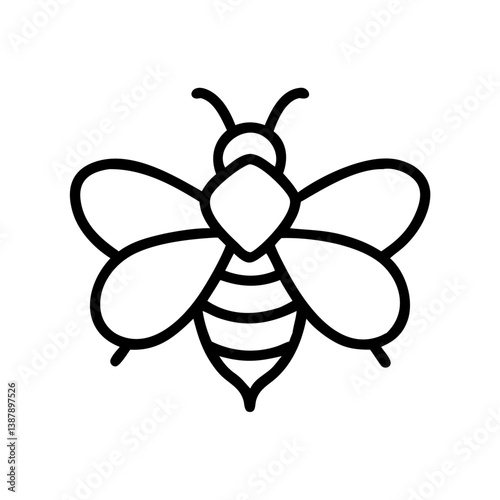 Bee Animal outline Icons