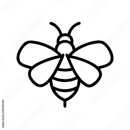 Bee Animal outline Icons