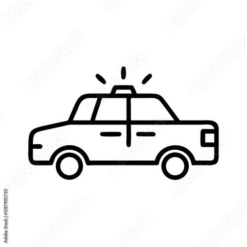 police car