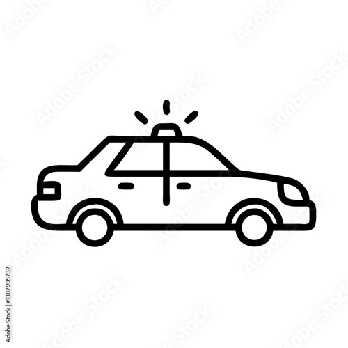 police car