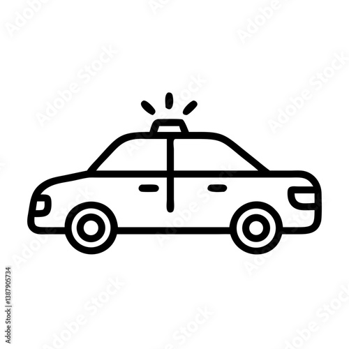 police car
