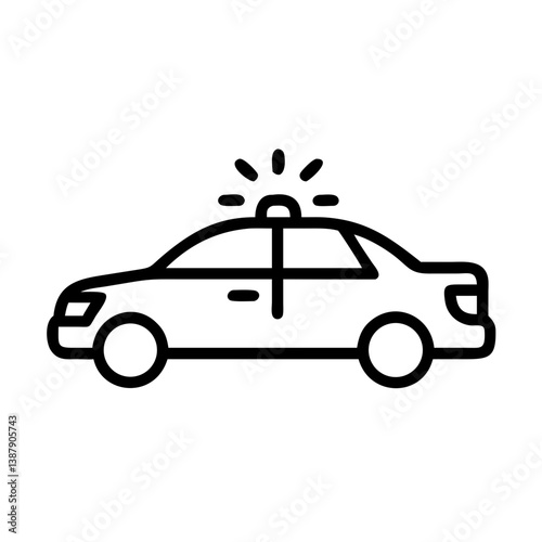police car