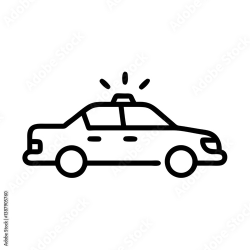 police car