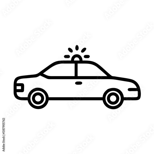 police car