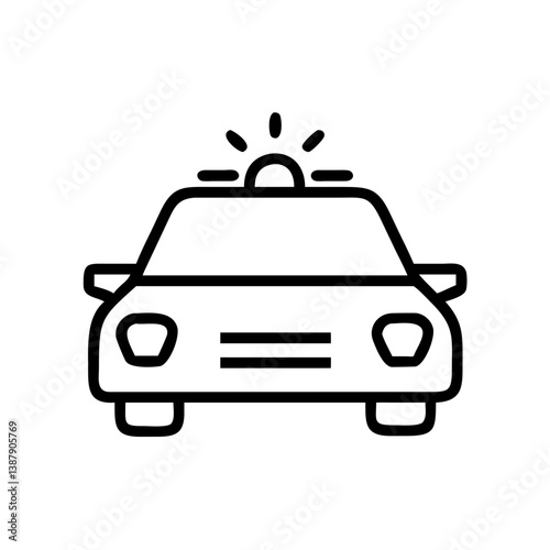 police car