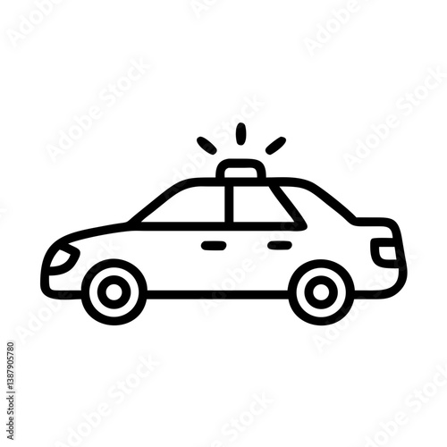 police car
