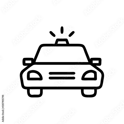 police car