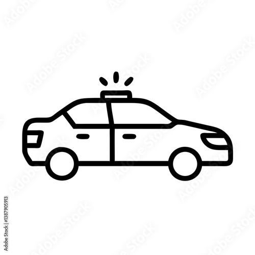 police car