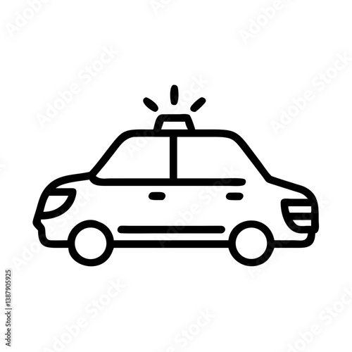 police car