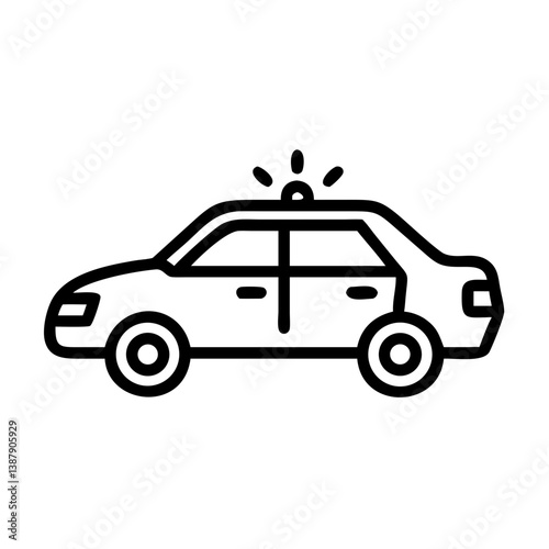 police car