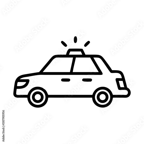 police car