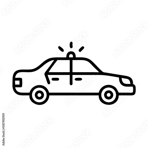 police car