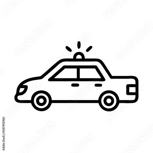 police car