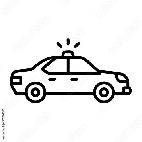 police car