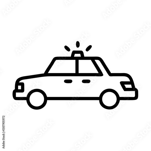 police car