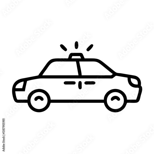 police car