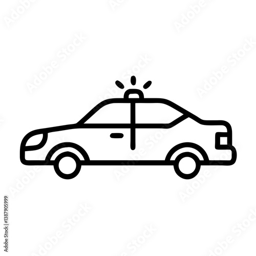 police car