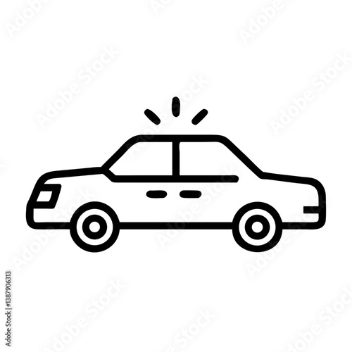 police car