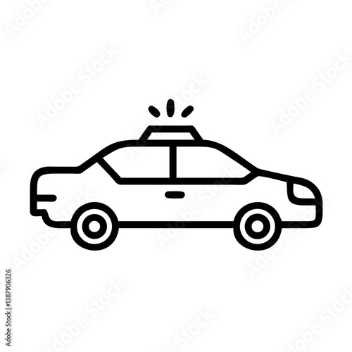 police car