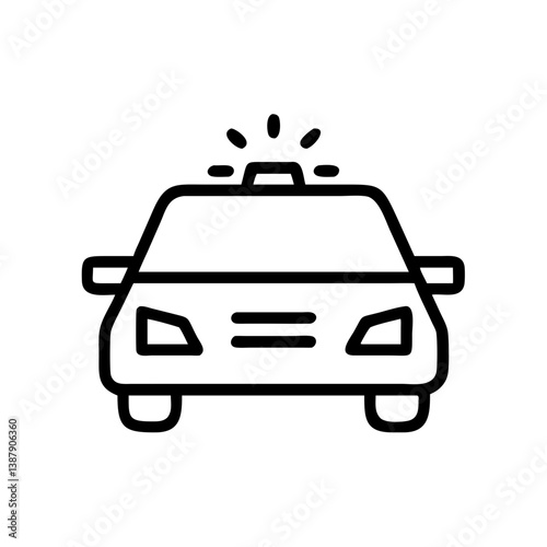 police car