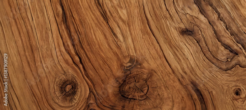 Detailed macro texture background of natural wood grain