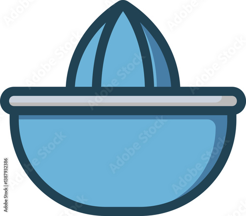 Squeezer Filled Line Icon