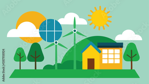 vector illustration of a house