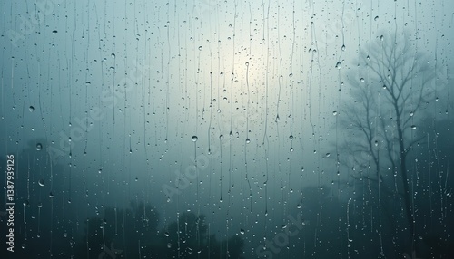 Rainy day reflections nature photo outdoor close-up mood