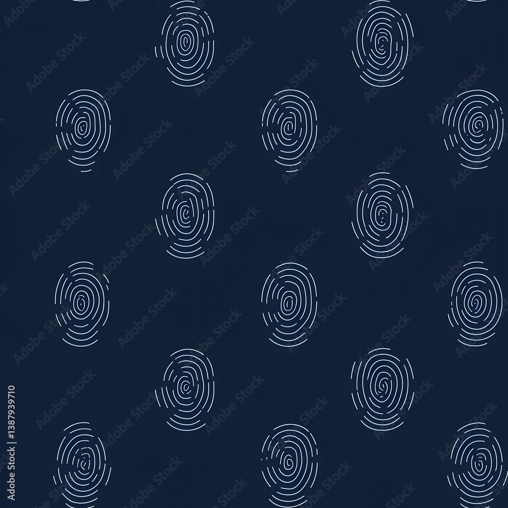A seamless pattern of elegant concentric circles in a minimalist style on a deep navy blue background ideal for textile design and digital prints. A seamless pattern of elegant concentric circles in a minimalist style on a deep navy blue background ideal for textile design and digital prints.