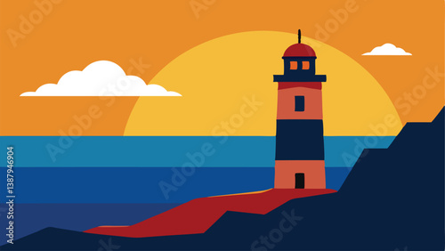 lighthouse on the beach