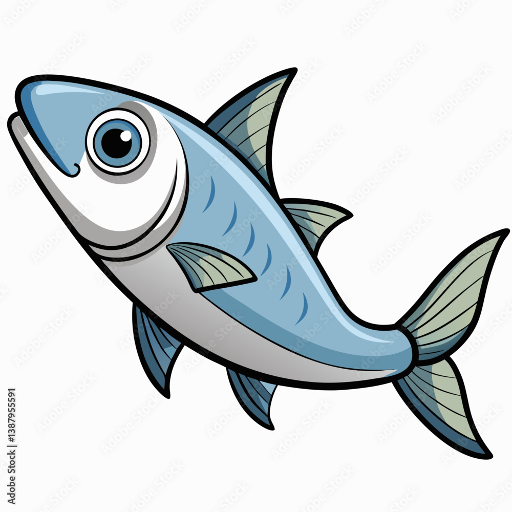 Obraz premium fish vector illustration