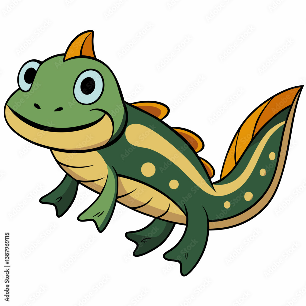 Obraz premium cartoon, animal, dinosaur, vector, illustration, dragon, frog, reptile, art, cute, green, wildlife, lizard, monster, fun, crocodile, drawing, character, dino, funny, baby, nature, tyrannosaurus, wild,