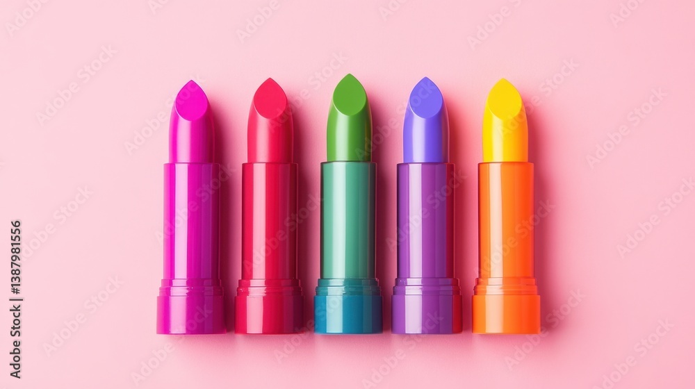 Labiales de colores vibrantes