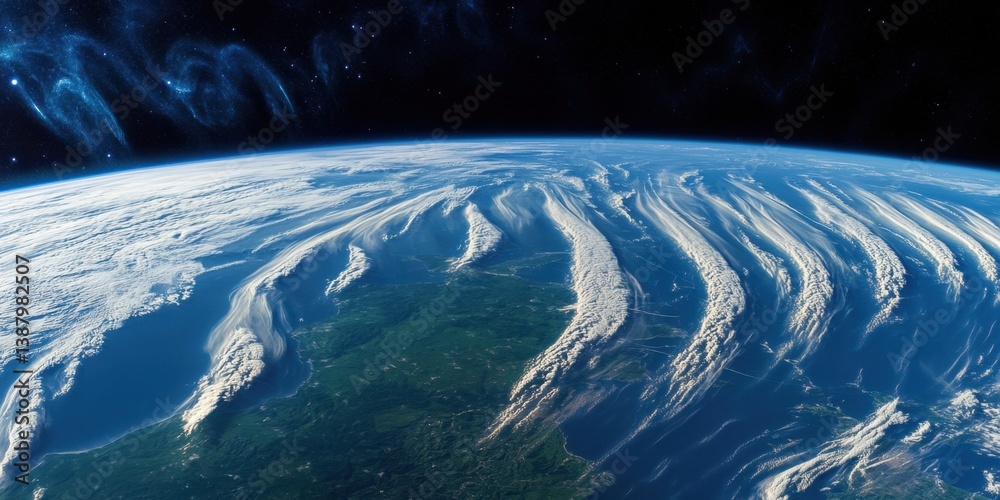 Imagen de la tierra desde el espacio