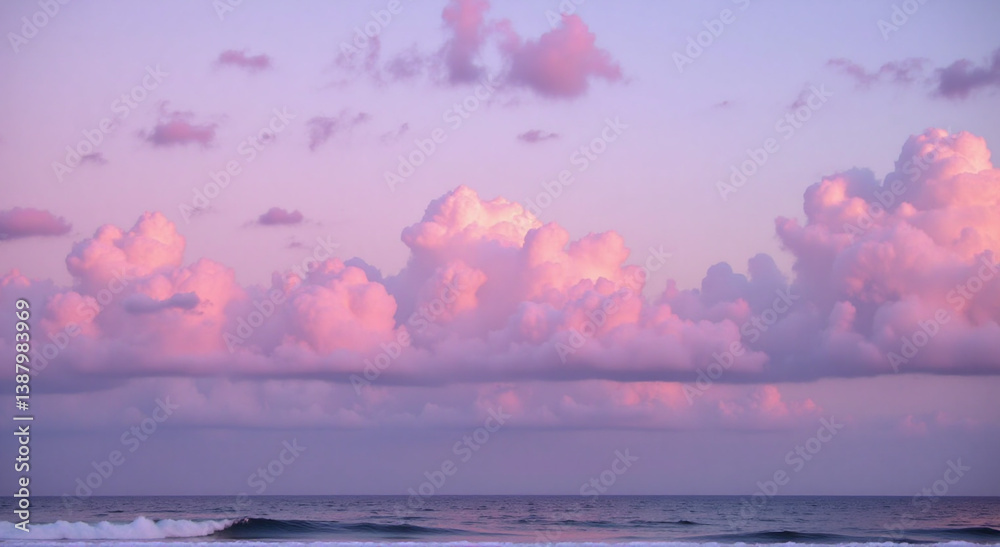 sunset over the sea