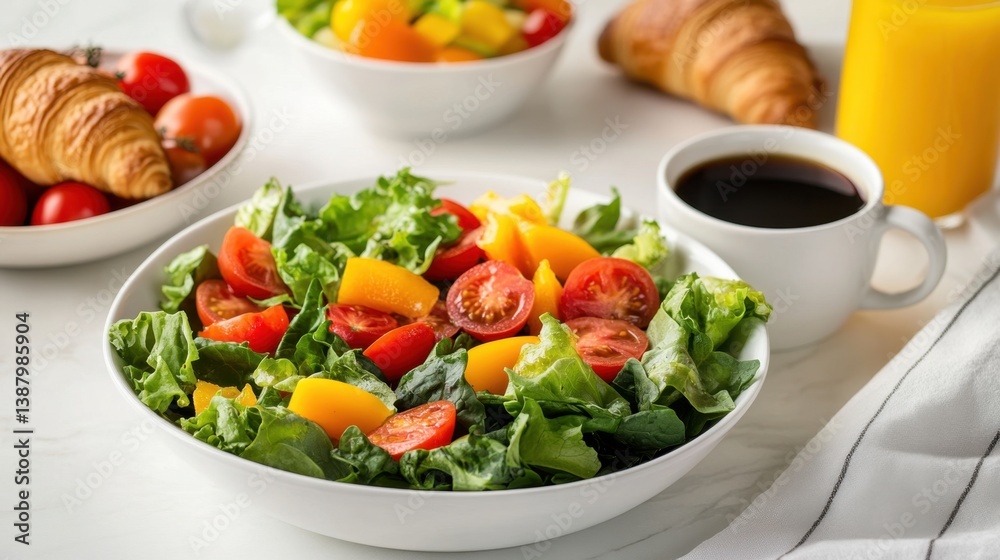 Ensalada fresca saludable