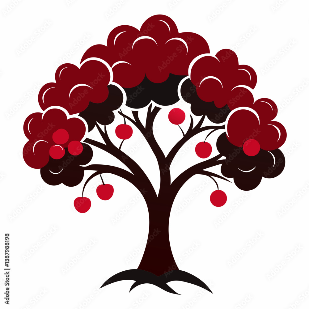 Fototapeta premium tree with hearts