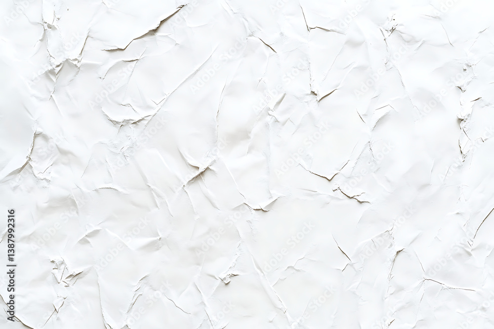 Obraz premium White paper texture background, close-up. White paper surface with grain and small stains. Vector illustration of a white textured cardboard background for a design template.