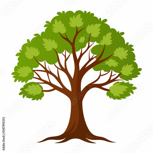 tree with green leaves