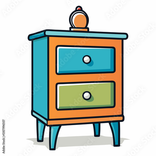 old wooden cabinet