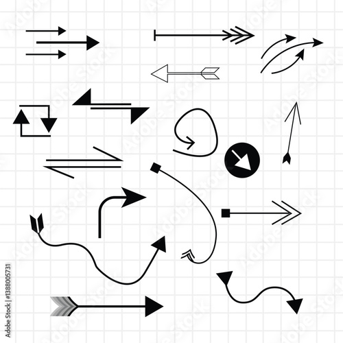 Different kinds of arrows