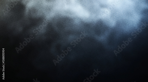 Pure black gradient fading into smoky transitions with deep contrast and soft light falloff in abstract texture design
