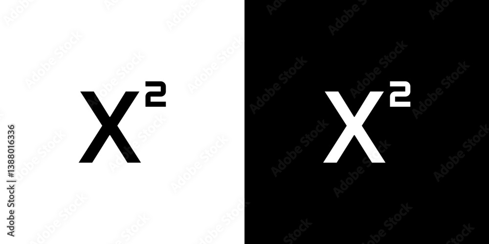 Obraz premium X Squared Contrast 