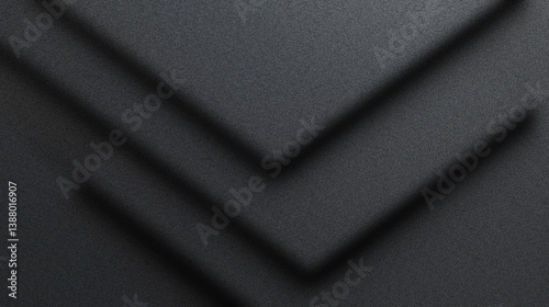 Smooth black abstract gradient background with flowing shadows and subtle charcoal highlights with minimal noise layering