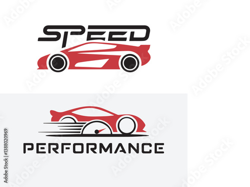 Car Logo Auto Detailing Sports Car Vector Design Illustration Template