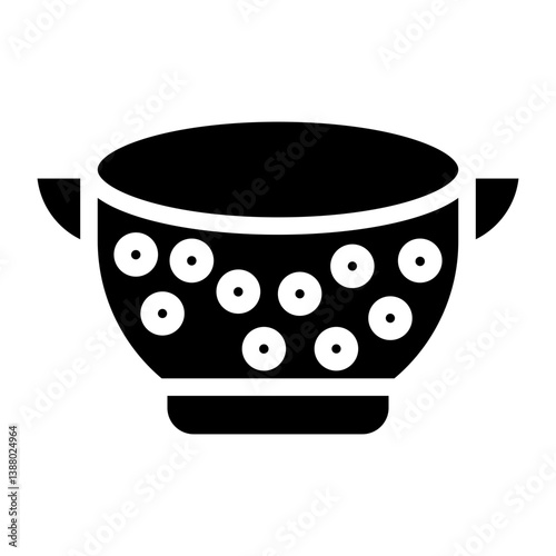 Colander line icon