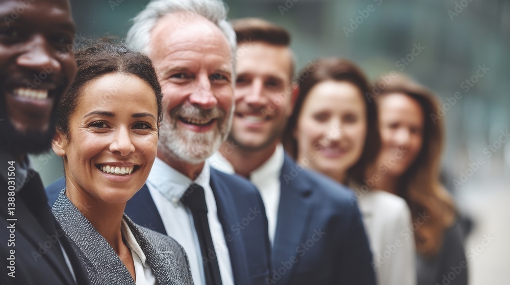Harmony in Corporate Attire: A collective of sharp, professional individuals, each representing a unique facet of expertise and enthusiasm, align seamlessly. Their smiles. Harmony in Corporate Attire: A collective of sharp, professional individuals, each representing a unique facet of expertise and enthusiasm, align seamlessly. Their smiles.