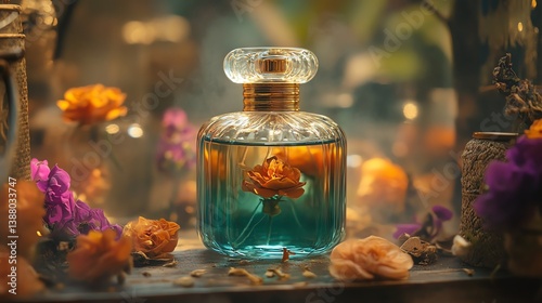 A designer perfume mixed by a master perfumer