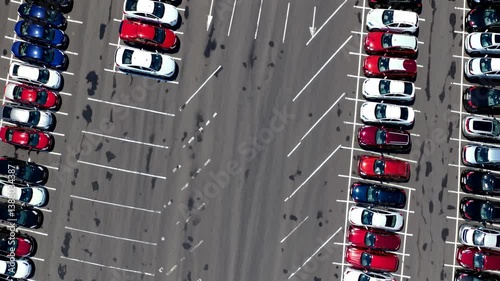 The Aerial View of Parking
